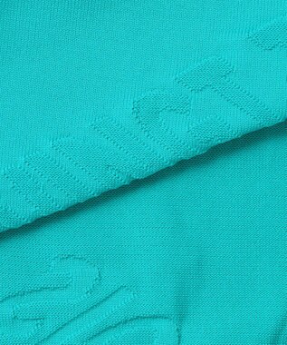 23区GOLF 【MEN】ロゴスポーツニット ターコイズブルー系