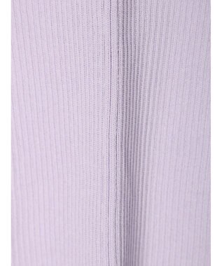 earth music&ecology 衿付きダブルＺＩＰカーディガン Lavender