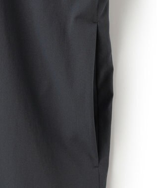 ICB L 【接触冷感・UVカット・洗える】RENUソフトタイプライター バンドカラーワンピース ネイビー×トープ系