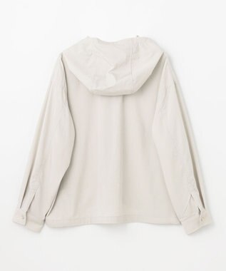 ANY L 撥水フーデットシャツ グレージュ