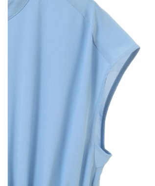 Green Parks 異素材ドッキングチュニック Blue