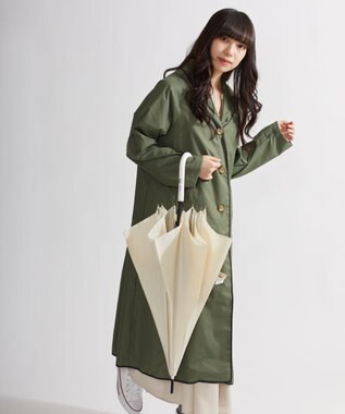 MOONBAT 【超撥水】フロータス (FLO(A)TUS) 長傘 耐風 オフホワイト