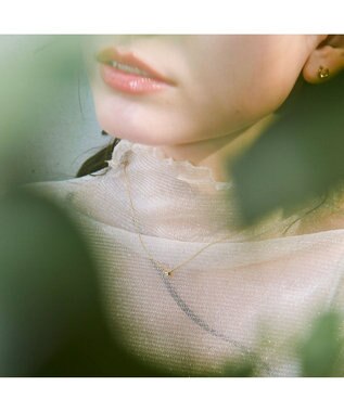 blancotokyo 【金属アレルギー対応】ジルコニアネックレス FORTUNA ゴールド