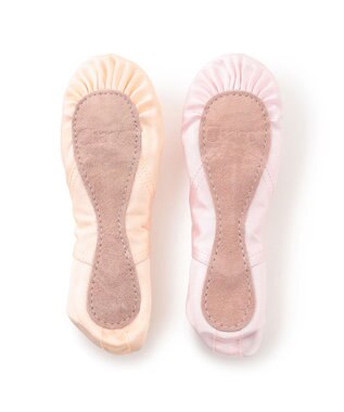 Chacott サテンバレエシューズ（リボン付）【22.0~26.5cm】 ヨーロピアンピンク