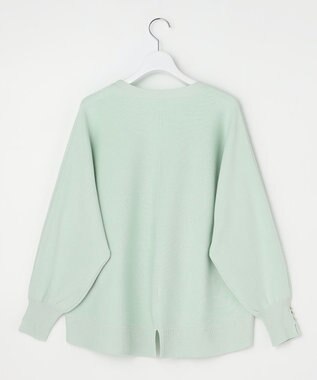 ANY SIS L 【花粉対策】ドルマン ニット ミント