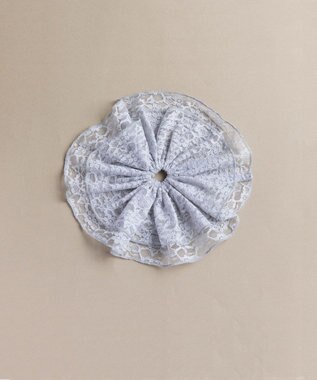 Phoebe ビッグフリルシュシュ　ブルー ブルー