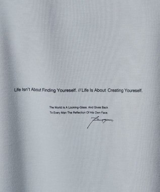 WEGO 【2点SET】アクセ付きフォトグラフィックT（SS） ライトグレー