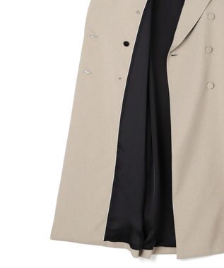 ICB L 【WEB＆一部店舗限定】SerikaWorsted  トレンチコート ベージュカーキ系