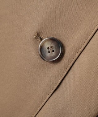 YECCA VECCA 【UVカット/接触冷感】トレンチジレワンピース Beige