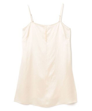 uncrave アセテートヴィンテージサテン キャミソールブラウス エクリュ