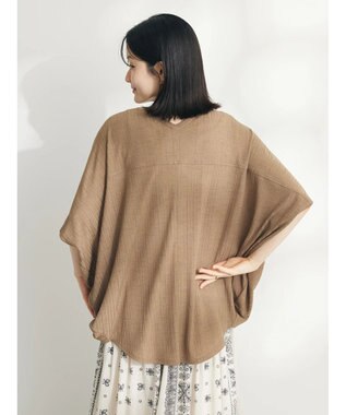 CRAFT STANDARD BOUTIQUE ランダムテレコモモンガカーディガン Brown