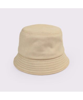 ATRENA リトルブラッシュ スエード調バケット アイボリー