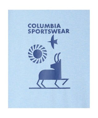 Columbia Columbia/ 【KIDS】テックトレイルショートスリーブグラフィックシャツ /コロンビア Ripple Blue Heather、 Explore Outdoors