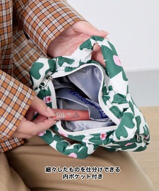 ROOTOTE 0697【弾む軽さフェザールー】FE.べビール―.フラワーRTG-A 02：グリーン