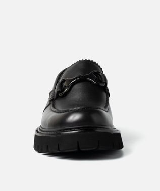 STEVE MADDEN 【MEN】GUSTAVO タンクソールビットローファー ブラック