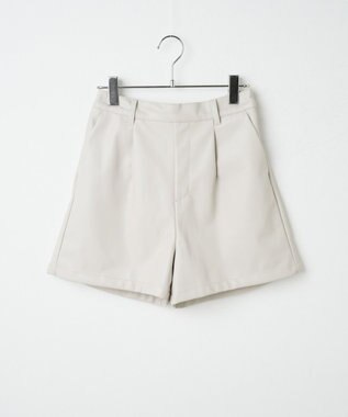 WEGO Fレザータックショートパンツ ベージュその他