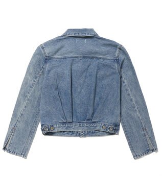 woadblue 【157】Back Balloon Jacket デニムジャケット MIDBLUE