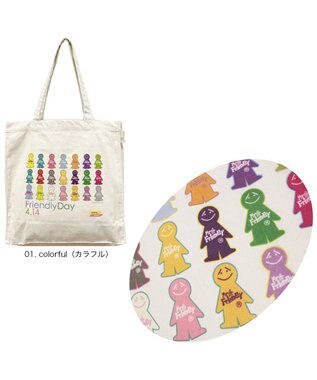 ROOTOTE 6104【ルートート】FR.ミスター・フレンドリー.414トート2026 01：カラフル