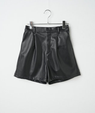 WEGO Fレザータックショートパンツ ベージュその他