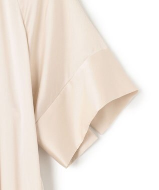 BEIGE， YEW / シャツワンピース Sand