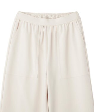 earth music&ecology リラックスベイカーパンツ Ecru