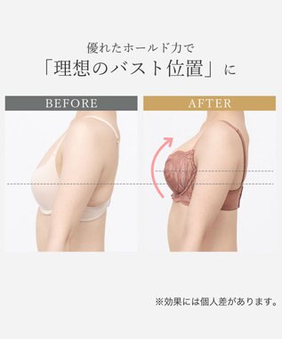 BRADELIS New York 【BRADELIS New York / 育乳補整ブラ・STEP1 集める】ジャスミンステップ1ブラ26S2 テラコッタ