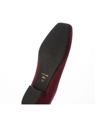 Riz raffinee <Riz raffinee>バックルオペラパンプス ワインスエード