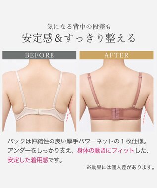 BRADELIS New York 【BRADELIS New York / 育乳補整ブラ・STEP1 集める】ジャスミンステップ1ブラ26S2 テラコッタ