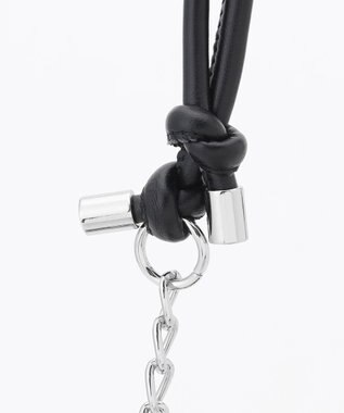 LA BAGAGERIE 【MONICA】スパンコール巾着ショルダー シルバー