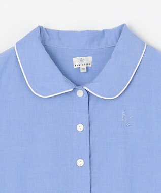 組曲 KIDS 【150-160㎝】シャンブレー ワンピース サックスブルー系