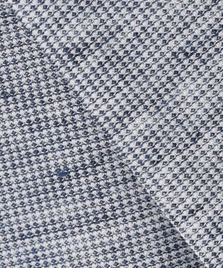 JOSEPH ABBOUD 【清涼感/軽量】リネンTOPピケ ジャケット ブルー系