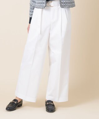 ONWARD Reuse Park 【自由区】パンツ春夏 ホワイト