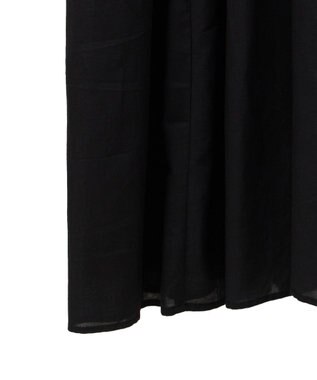 CRAFT STANDARD BOUTIQUE インド綿ティアードマキシワンピース Black