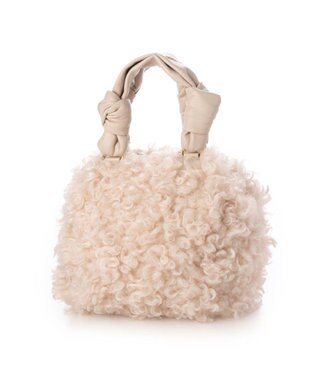 UNBILLION カカトゥ kakatoo / シアリングフェイクファー2wayバッグ ピンク