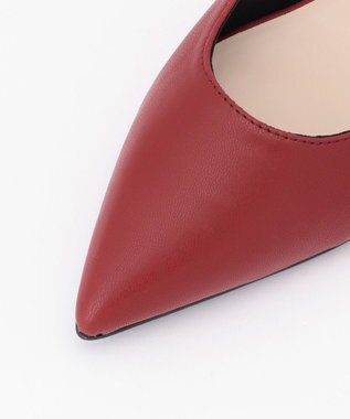 自由区 バックストラップ サンダル レッド