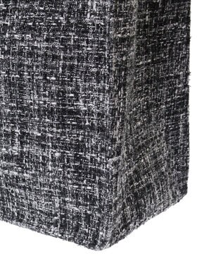 Maison de FLEUR EC限定ツイードフリルスクエアトートMバッグ Black