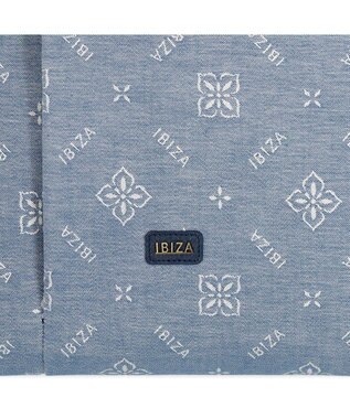 IBIZA アスール　ロゴデニム　2WAYバッグ 水色