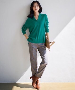 23区 ORSETTO 変形 ショルダー バッグ ベージュ系