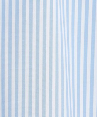 J.PRESS LADIES S 【WEB限定カラーあり】コンパクトエステネージュ シャーリング ブラウス 【WEB限定】サックスストライプ系2