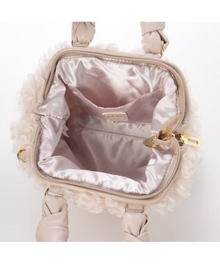 UNBILLION カカトゥ kakatoo / シアリングフェイクファー2wayバッグ ピンク