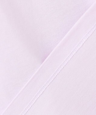 J.PRESS LADIES 【洗える】ロゴ Tシャツ ラベンダー系