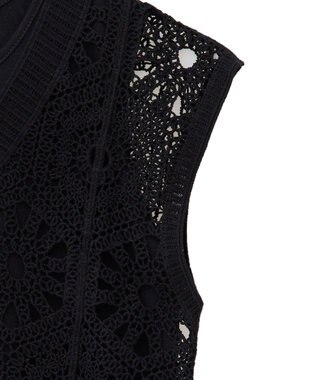 Green Parks ＳＥＴ２点クロシェプルオーバー＋タンクトップ Orange