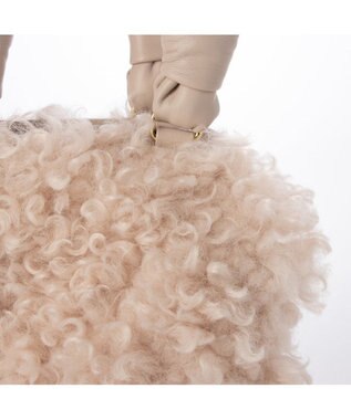 UNBILLION カカトゥ kakatoo / シアリングフェイクファー2wayバッグ ピンク