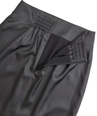 YECCA VECCA シャイニーロングスカート Mocha