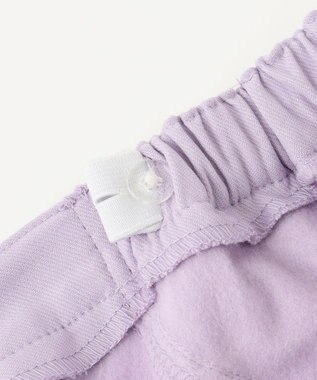 ANY KIDS 7days裏起毛ガーリーパンツ ラベンダー