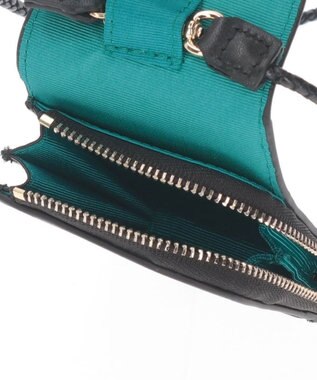 ANNA SUI エニータイム ショルダー付きミニマルチケース グリーン