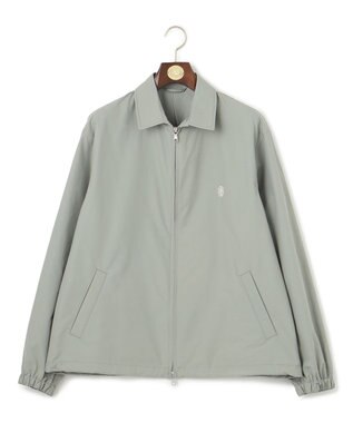 J.PRESS MEN 【撥水】ジップアップ コーチブルゾン ライトグレー系