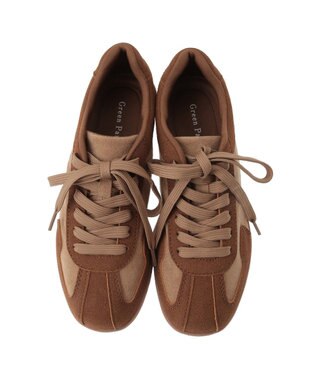 Green Parks ソフトコンビスニーカー Beige