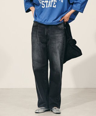 AMERICAN HOLIC ストレートデニム Gray