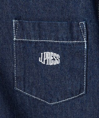 J.PRESS KIDS 【140-170cm】5.5オンス ダンガリーシャツ ネイビー系